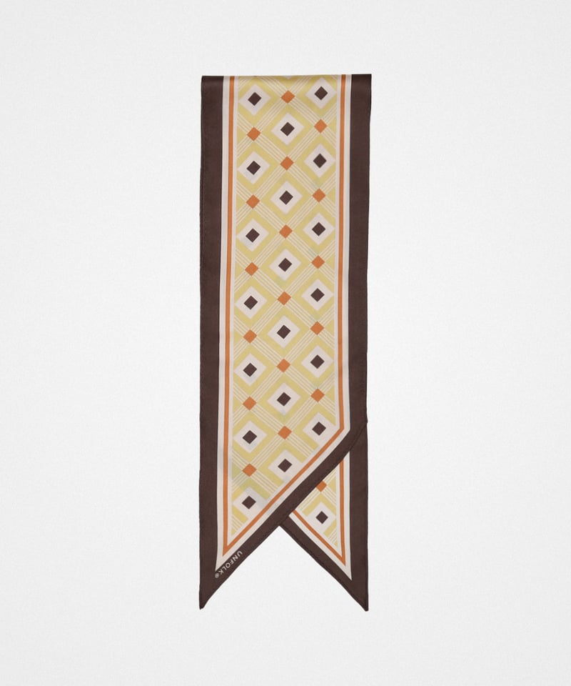 HEUGN SILK SCARF 希少品 美品 SILK SCARF - WUNDER