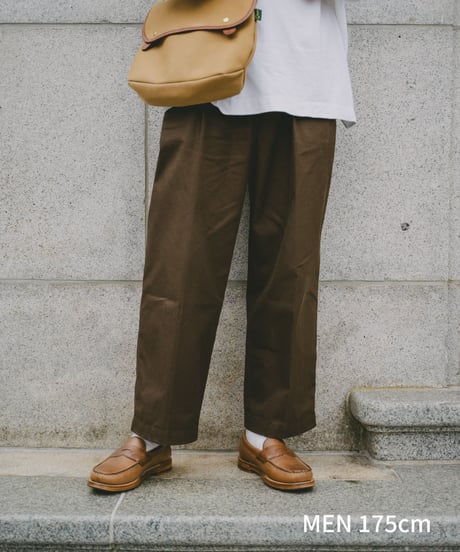 #-03 Ventile gabardine 2tuck pants