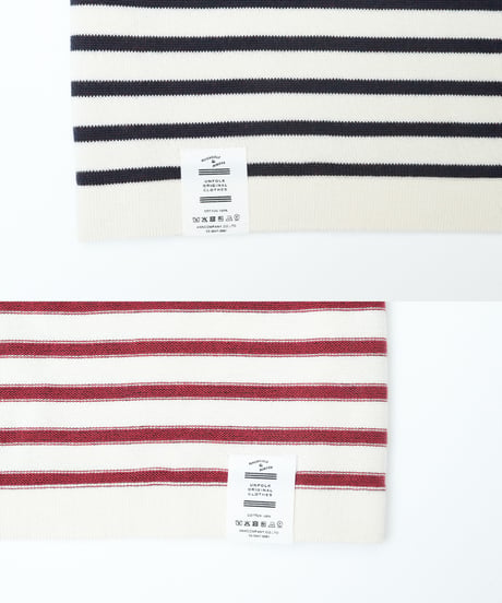 #-85 14G i-plating reversible border short sleeve knit