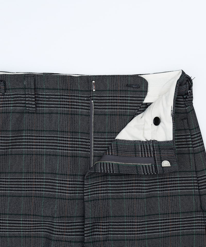 54 Seamless classic check pants (Gray) | UNFOLK