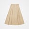 #-70 Ventile gabardine 2tuck skirt (Beige)
