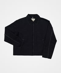 “UNFOLK CLASSIC” Enshu washi cotton cutting design blouson
