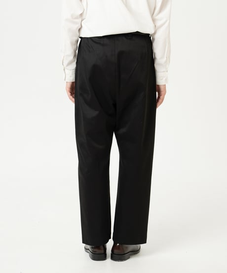 #-38 Seamless west point chino pants (Black)