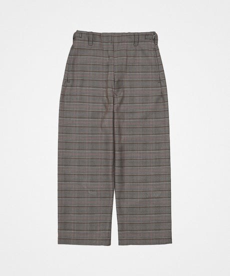 #-54 Seamless classic check pants (Beige)