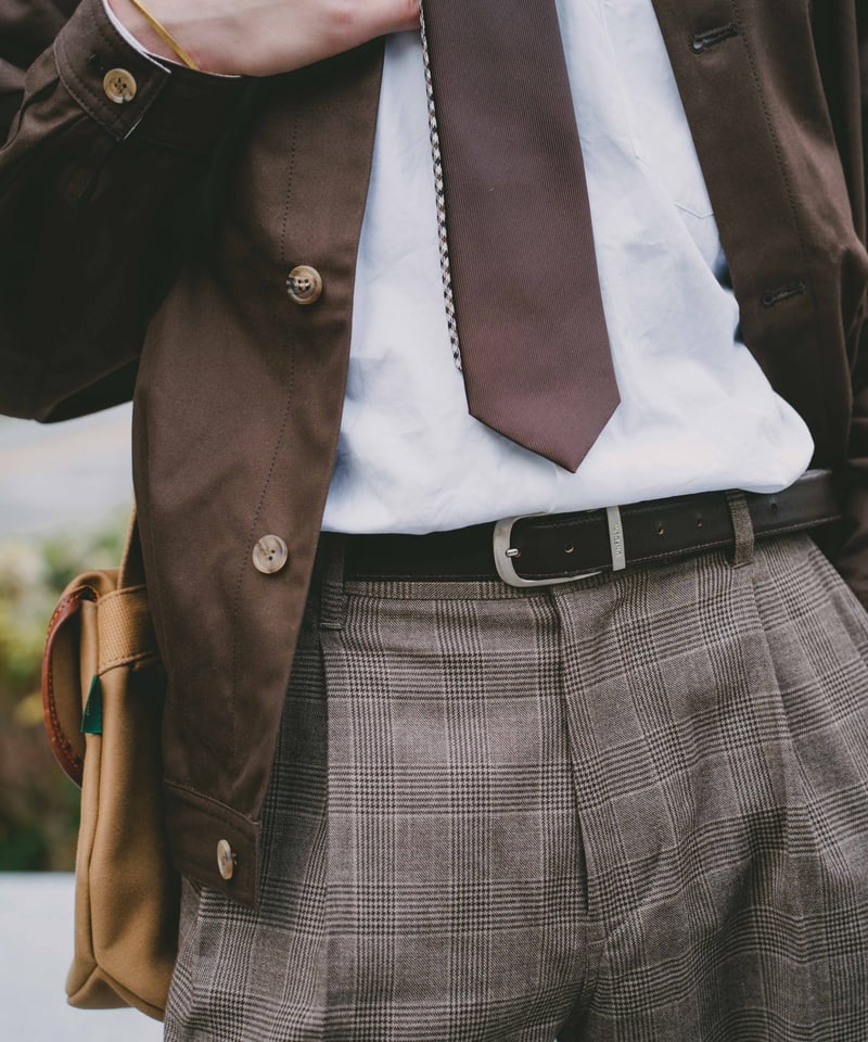 02 Reversible leather belt | UNFOLK