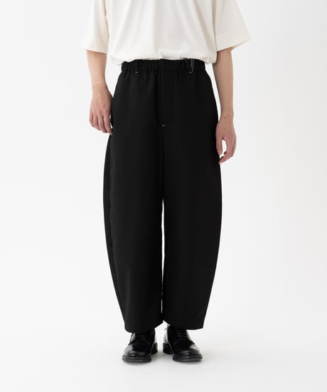 ⁡“UNFOLK CLASSIC” Enshu sashiko style baloon pants (Black)