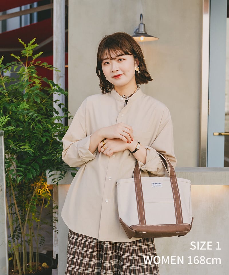 【タグ付未使用】トゥービーシック　ジャケット　ノーカラー　襟取り外し　2way 15 2way detachable collar shirt (Beige) | UNF