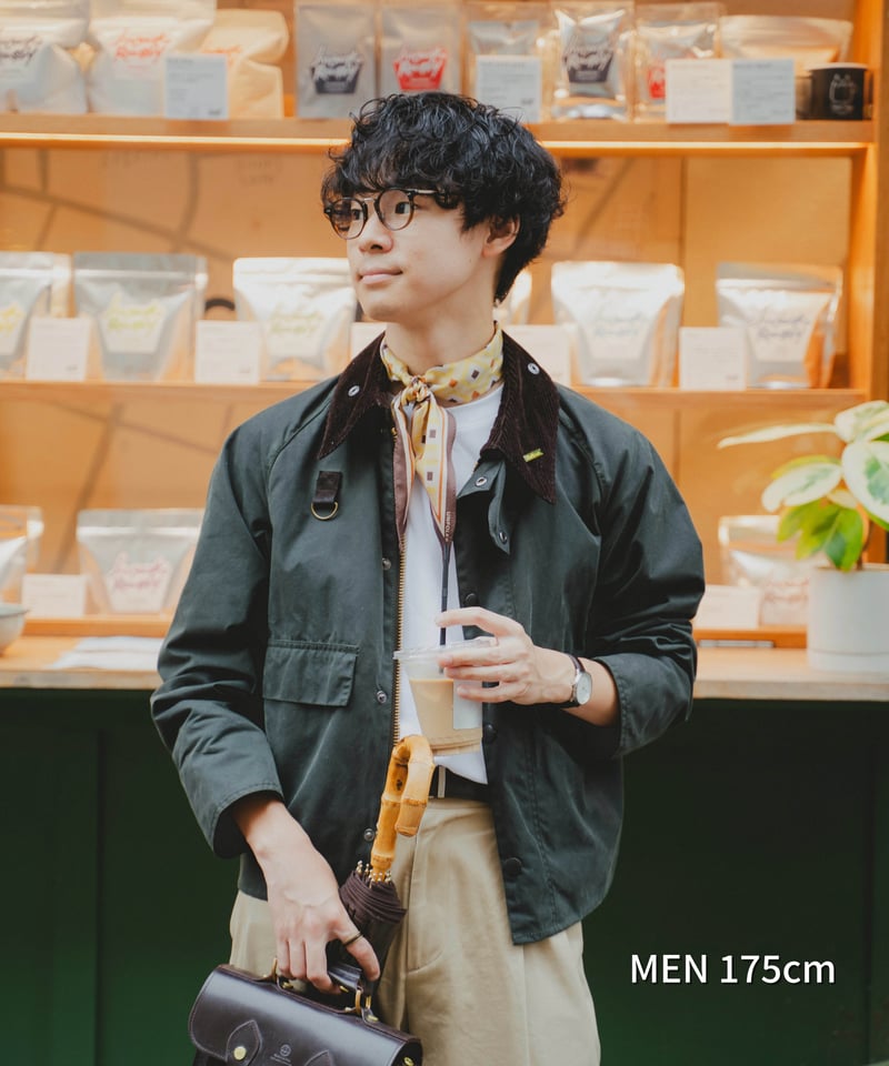 59 EX. Hand print silk scarf (Yellow) | UNFOLK