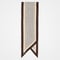 #-14 Hand print silk scarf (Beige)