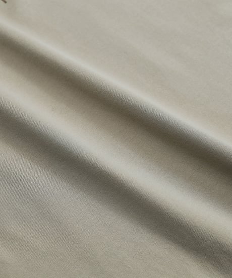 #-10 "DAYOFF" loose classic logo tee（Beige）