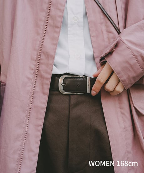 #-02 Reversible leather belt