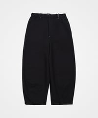 ⁡“UNFOLK CLASSIC” Enshu sashiko style baloon pants (Black)