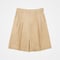 #-63 Ventile gabardine 2tuck shorts (Beige)