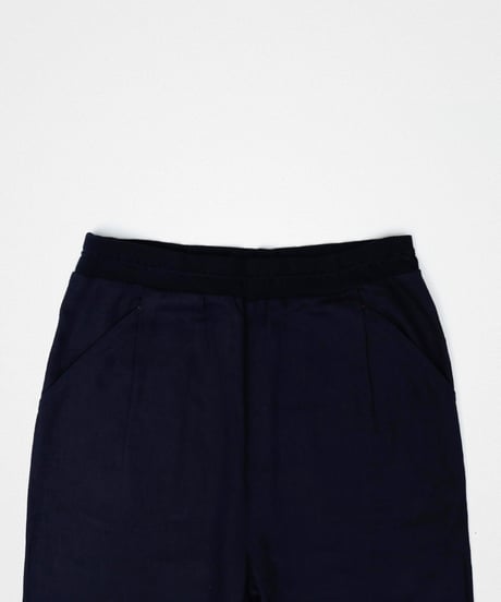 "UNFOLK CLASSIC" Banshu cotton linen relax pants