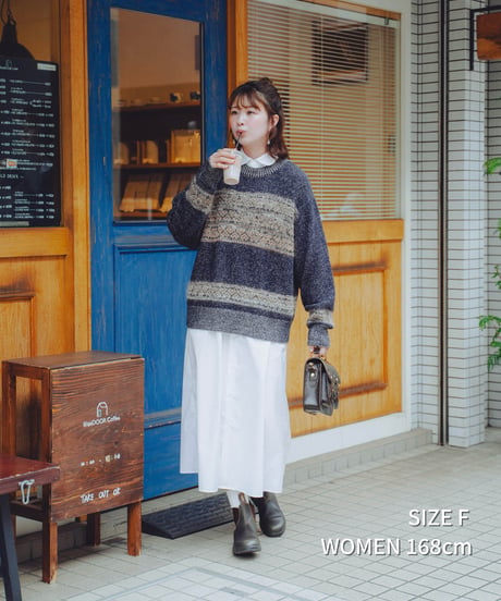 #-44 2way detachable collar shirt onepiece (White)