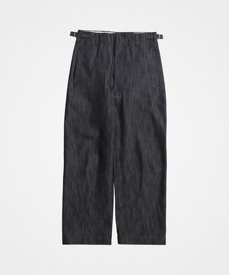 #-17 Seamless rigid denim pants