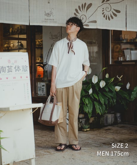 #-62 Silk cotton luxury tshirt (Ivory)