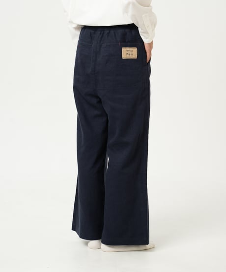"UNFOLK CLASSIC" Banshu cotton linen relax pants