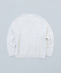 #-01 Blocking hand knit