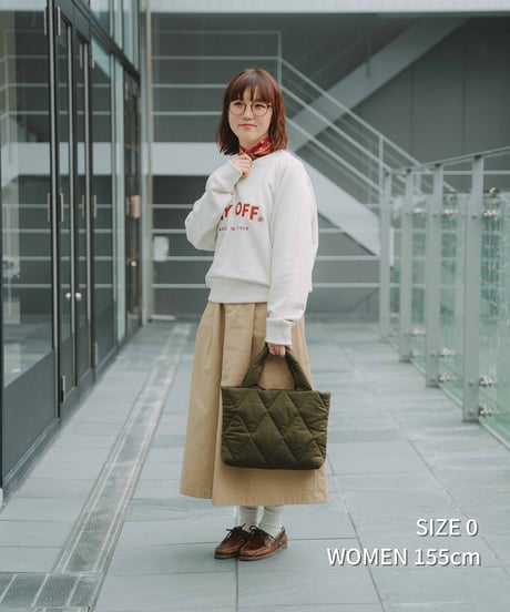 #-80 "DAYOFF" loose embroidery sweat (Gray)