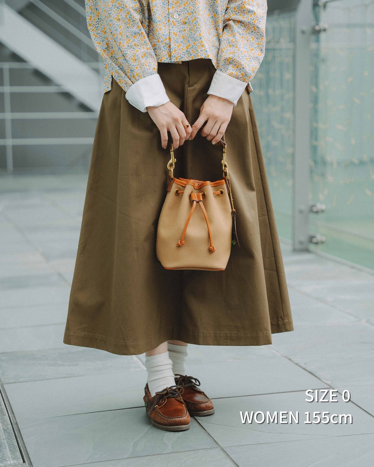 スカート UNFOLK Ventile gabardine 2tuck skirt 70 Ventile gabardine 2tuck skirt (Khaki) | UN