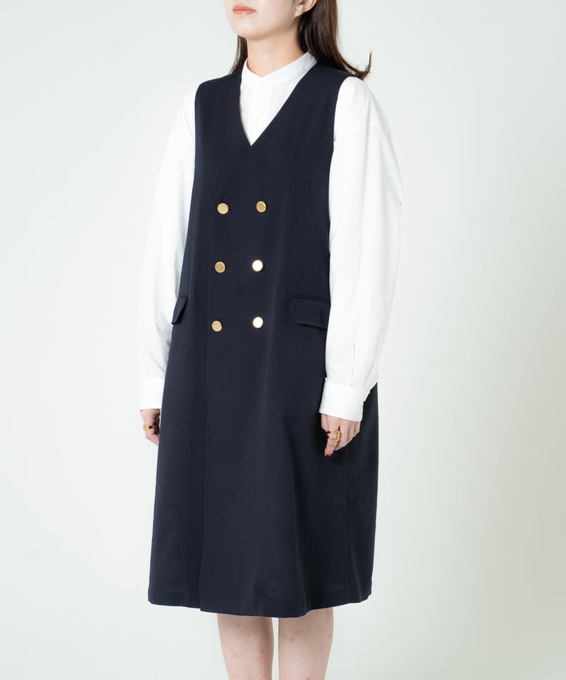 81 6B relax double jumper skirt | UNFOLK