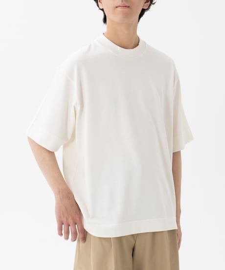 #-62 Silk cotton luxury tshirt (Ivory)