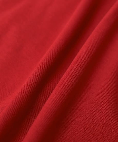 #-64 Heavy weight nocollar classic cardigan (Red)