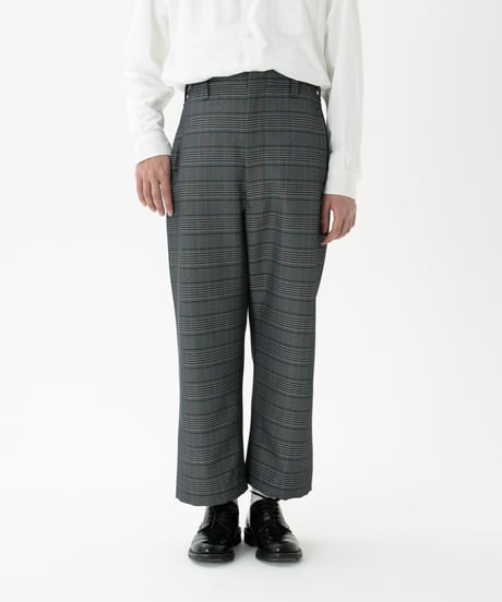 #-54 Seamless classic check pants (Gray)