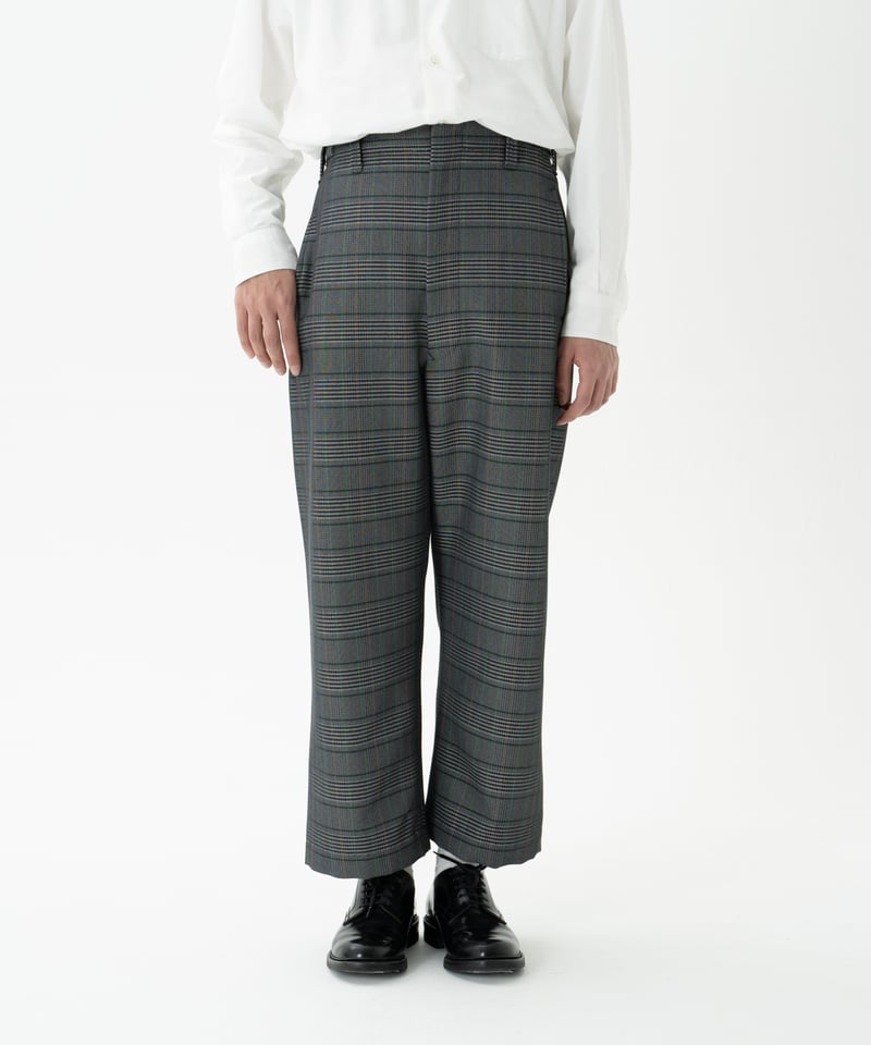 パンツ UNFOLK Seamless classic check pants 2 54 Seamless classic check pants (Gray) | UNFOLK