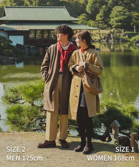 #-27 Reversible nocollar coat