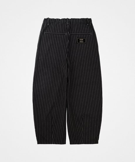 “UNFOLK CLASSIC” Banshu stripe pattern baloon pants