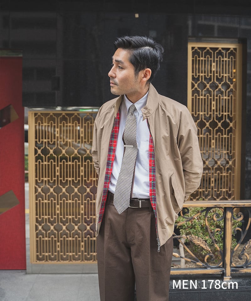 07 Reversible silk tie (Brown) | UNFOLK