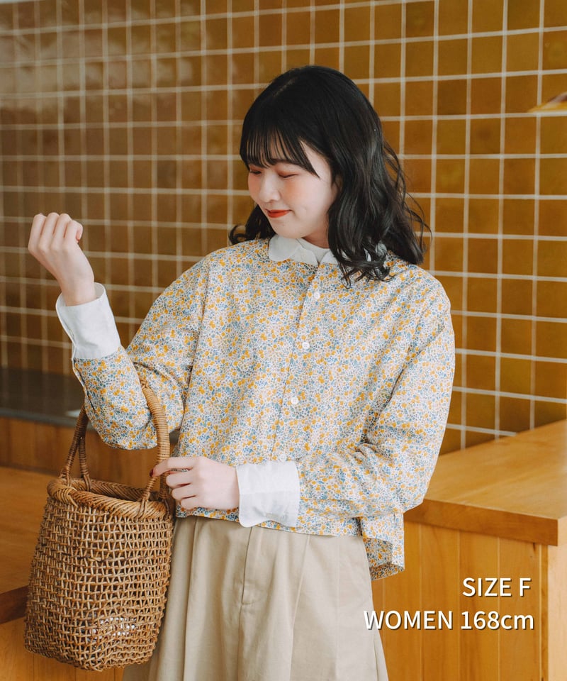 ●IENA●美品●LIBERTY●2way●ブラウス utilite｜LIBERTY 丸襟2wayブラウス - AIDA general store(アイダ
