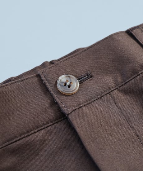 #-03 Ventile gabardine 2tuck pants