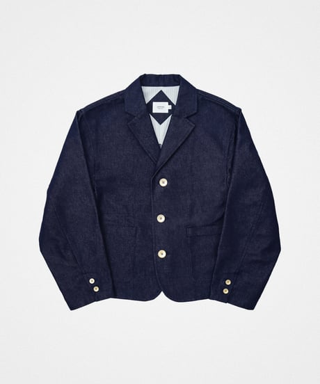 #-67 3B rigid denim single jacket