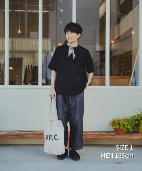 #-62 Silk cotton luxury tshirt (Black)