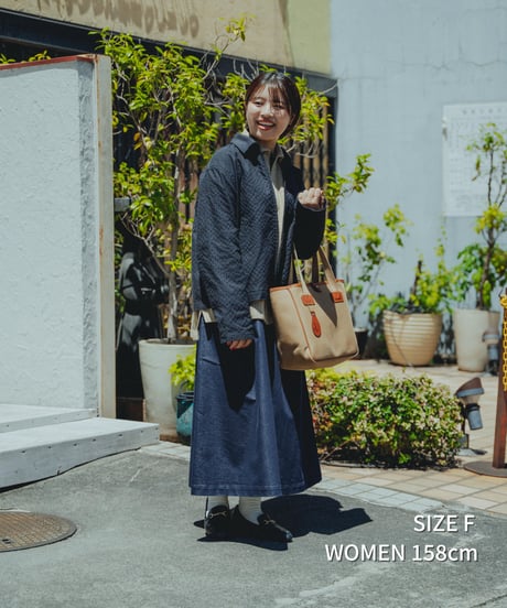 “UNFOLK CLASSIC” Enshu wool mix sashiko style blouson