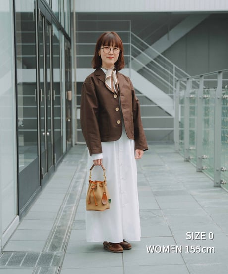 #-67 3B cotton moleskin single jacket