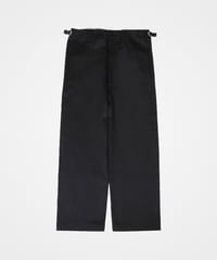 #-38 Seamless west point chino pants (Black)