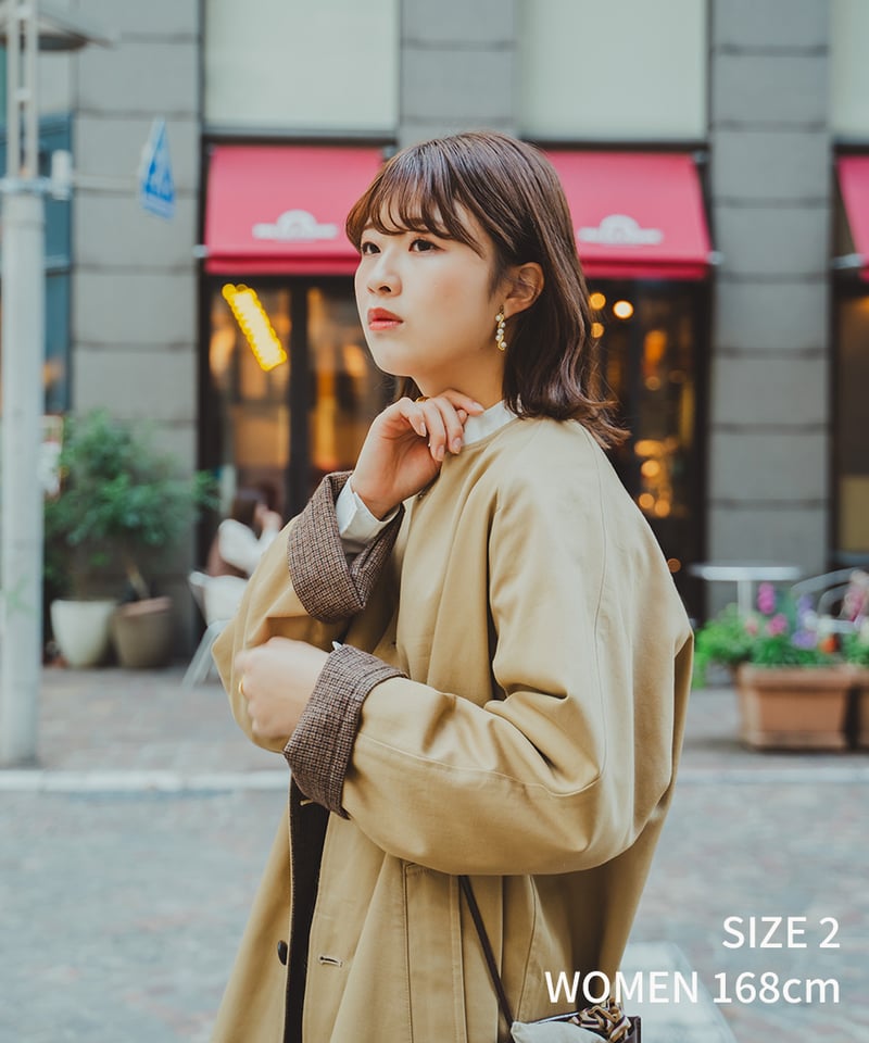 新品　ノコオーノ ノーカラージャケット　シルバー　ラメ　リボン　ペイズリー ノコオーノ 、新品コートジャケット？ 新品 ノコオーノ ノーカラー