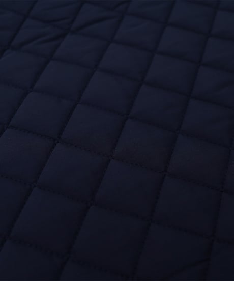 #-71 Diamond Quilt 2way blouson (Navy)