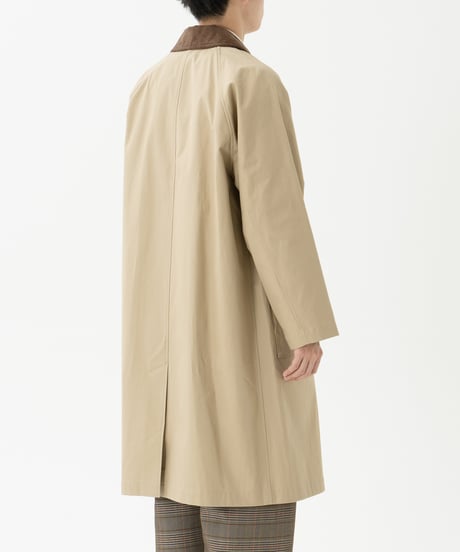 #-53 Ventile gabardine 2way railway coat (Beige)