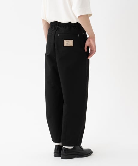 ⁡“UNFOLK CLASSIC” Enshu sashiko style baloon pants (Black)