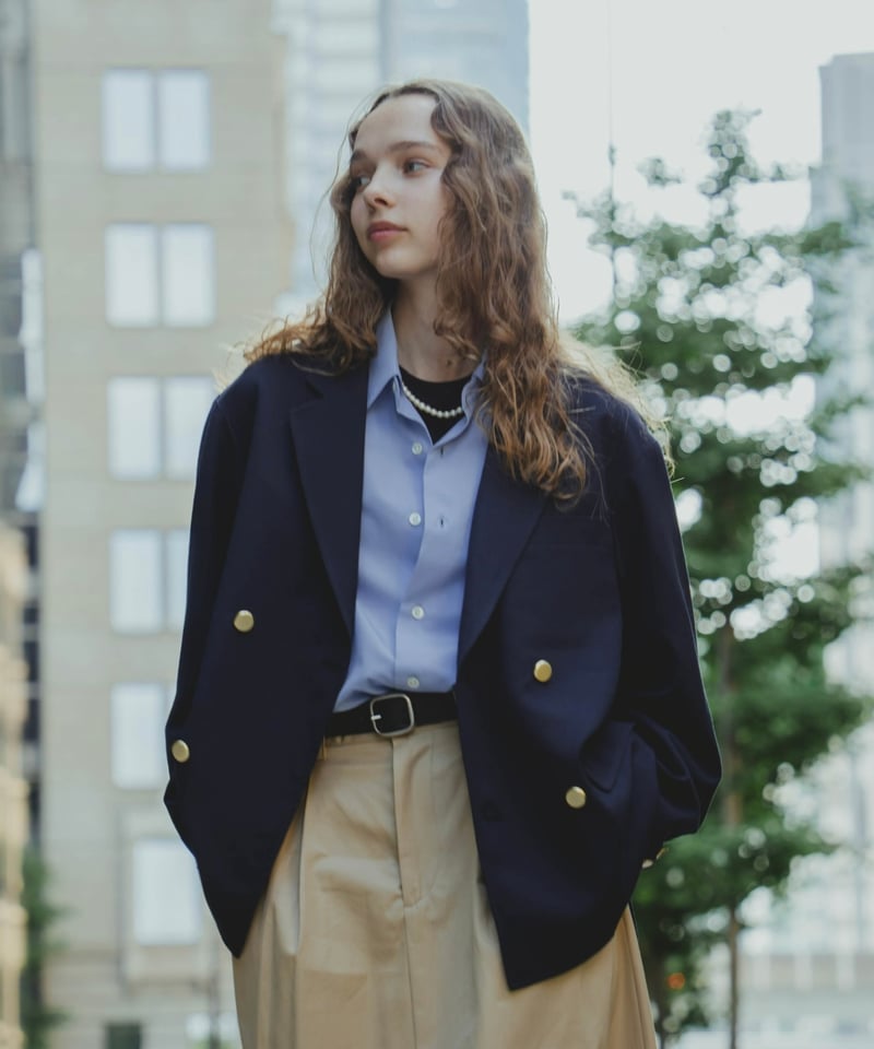 22 4B relax double blazer (Black) | UNFOLK 22 4B relax double blazer (Black) | UNFOLK