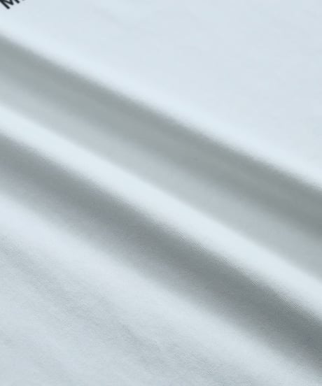 #-10 "DAYOFF" loose classic logo tee（White）