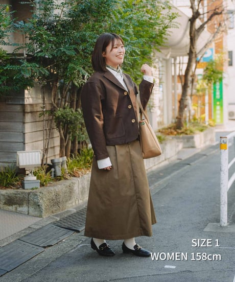 #-67 3B cotton moleskin single jacket