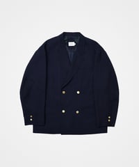 #-22 4B relax double blazer (Navy)