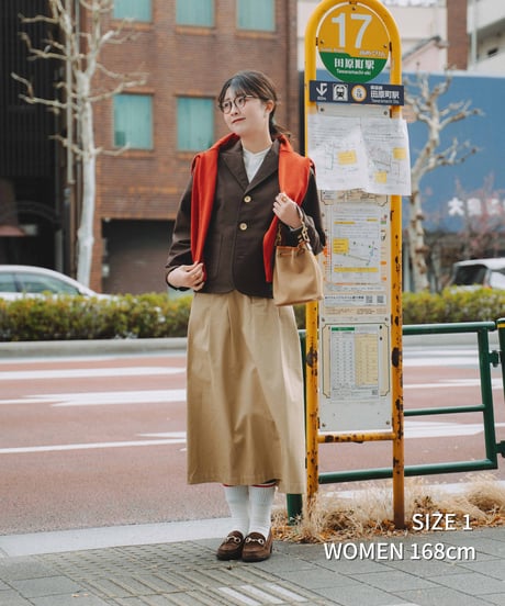 #-67 3B cotton moleskin single jacket