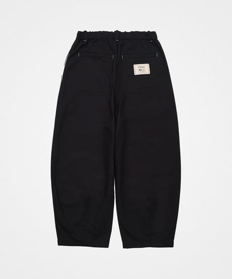 ⁡“UNFOLK CLASSIC” Enshu sashiko style baloon pants (Black)